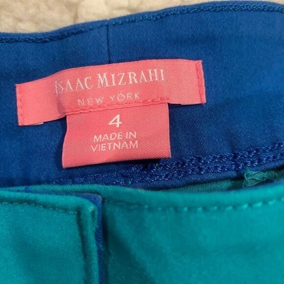 Isaac Mizrahi Sz 4 Scalloped Shorts Isaac Mizrahi - Picture 12 of 13